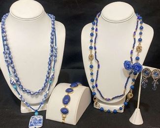 S025 Chinese Porcelain Beaded Necklaces