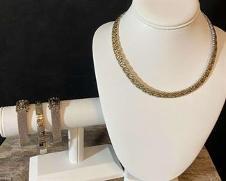 Stainless Steel Necklace 925 14 K Bracelets
