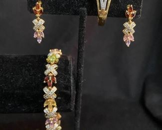 Sterling 925 Semi Precious Jewelry