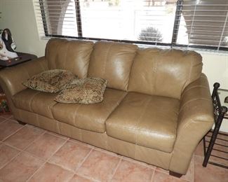 Imitation leather sofa
