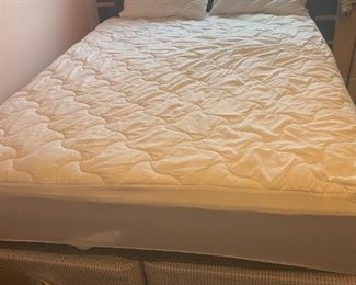 Queen size bed with frame like new, $75