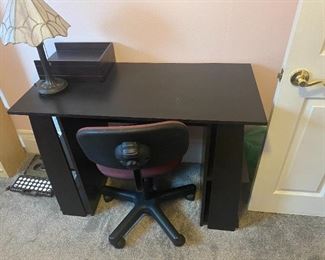 small desk with chair, $10
