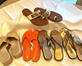 Sandals Assorted Colors Styles  Michael Kors, Prima Royale, Etc