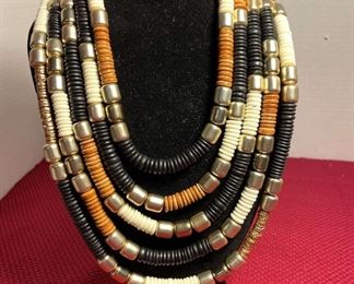 African Inspired Statement Necklace