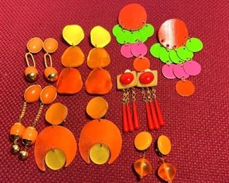 Costume Jewelry 70s Are Back Clipon Earrings