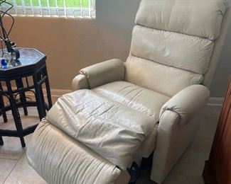 Beautiful leather recliner