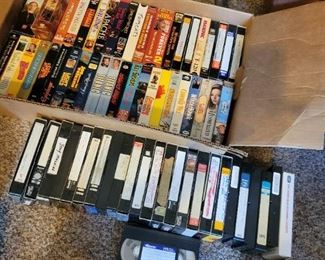 Lots of VHS Movies
