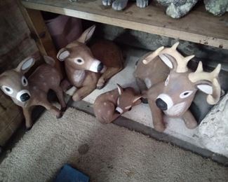 Deer Family of 4