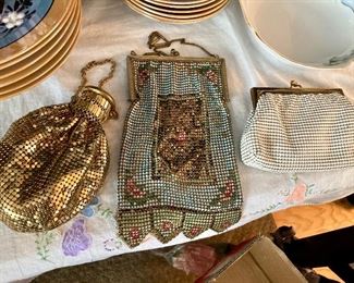 Whiting and Davis purses