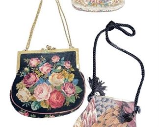 Collection Vintage Embroidered Purses