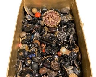 Collection Antique Victorian Buttons
