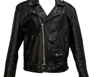 Vintage WILSONS Unisex Motorcycle Leather Jacket