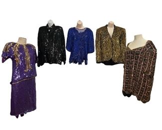 Collection 1980's Sequin Ladies Clothing