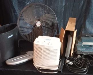 Air Purifier Paper Shredder Shop Fan and Hoover Upright Vacuum Cleaner