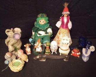Assorted Dolls and Trinkets