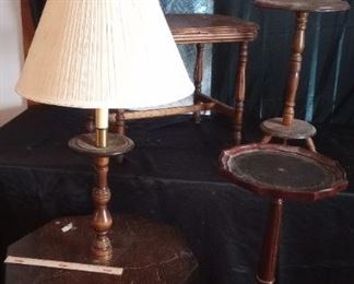 Miscellaneous Tables and Lamp Table