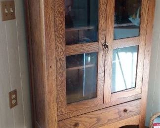 Wooden Cabinet with Drawer