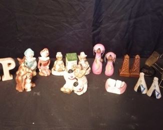 Zany Salt and Pepper Shakers III