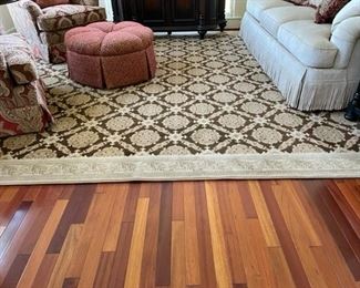 $200.00 USD   ALL OFFERS CONSIDERED!         Tufted Arabesque Patterned Earth Toned Area Rug KG136-10     Description:  Anchor your room with this beautiful arabesque patterned designed, low pile,  woven rug. Fabulous neutral tones.  
Condition: Very good condition
Dimensions: 30.5' x 15'
Local pick up Ashburn VA.  Contact us for shipper suggestions.     https://goodbyhello.com/products/tufted-ruarea-rug-kg136-10?_pos=1&_sid=90dc54538&_ss=r