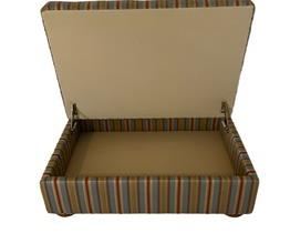 $300 USD     Striped C.R. Laine Bench Ottoman Storage EB148-13      Description: This storage bench ottoman by CR Laine is a smooth and balanced piece that brings fulfillment to any home.  The style of this piece of furniture falls into the modern/contemporary category. 

Condition: Very good

Dimensions: 38 x 25 x 17"H

Local pick up Leesburg, VA.  Located on second floor.  Contact us for shipper suggestions.      https://goodbyhello.com/products/striped-c-r-laine-ottoman-storage-eb148-13?_pos=7&_sid=64e8d6428&_ss=r