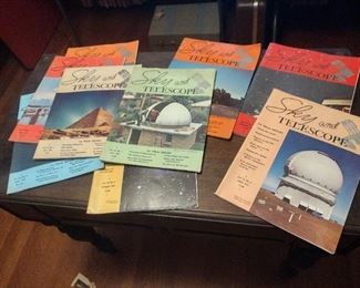 sky and telescope magazines 50s