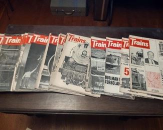 vintage trains magazines 