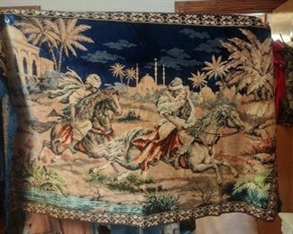 large vintage tapestry 