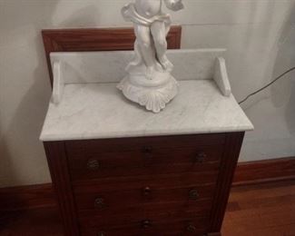 marble top washstand 