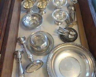sterling silver candleholders and more 