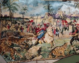 another vintage large tapestry