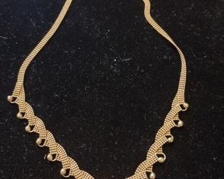 14k GOLD necklace 