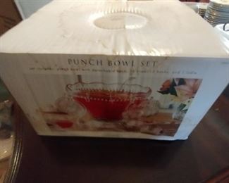 new punch bowl set 