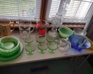 uranium glass and others 