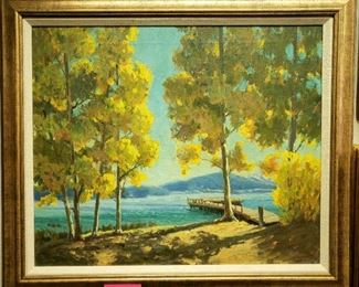 Original painting by listed artist Victor Stanley Matson (American 1895-1972).