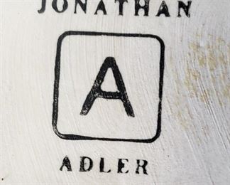 Jonathan Adler art pottery collection.