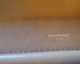 Promemoria (Italy) leather desk.