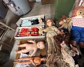 Antique dolls