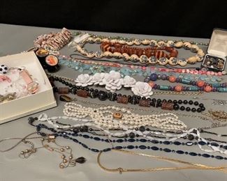 More Costume Jewelry with Necklaces and Bracelets