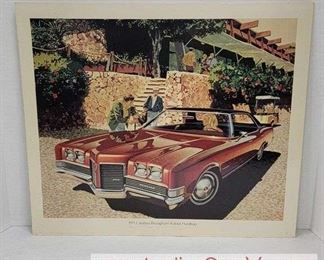 Pontiac Dealer Poster
