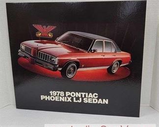 1978 Pontiac Phoenix LJ Sedan Brochure