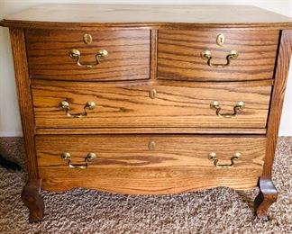 Oak Dresser by Brownwood Furniture