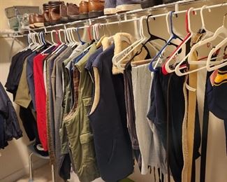 men's clothing, XL and XXL