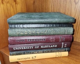 University of Maryland 1960s yearbooks