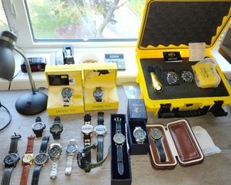 watches by Stauer and Invicta