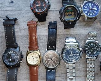 watches by Stauer and Invicta