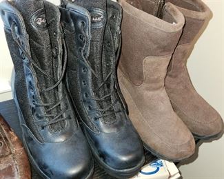 size 14 shoes & boots, many brand new