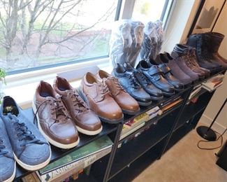 size 14 shoes & boots, many brand new