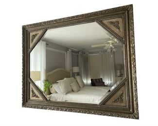 $200     Large Gold Ornate Mirror DG145-6     ﻿Description: Amazing large ornate mirror.  This would add so much character to a foyer or bedroom.
Condition: Very good
Dimensions: 56 x 44"H
Local pick up Rockville, MD.  Located on the second floor.  Contact us for shipper suggestions.      https://goodbyhello.com/products/large-gold-ornate-mirror-dg145-6?_pos=2&_sid=393e46d62&_ss=r