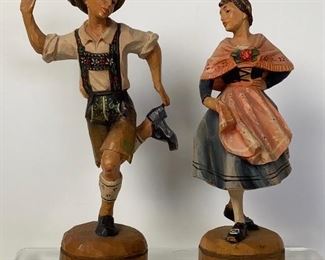 Wood Bavarian Folk Dancers