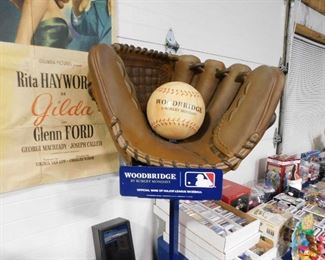Woodbridge wine baseball display